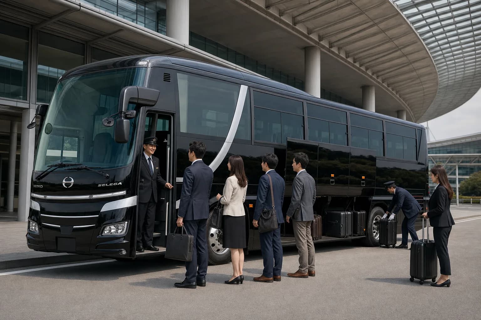 Large Bus representative vehicle exterior