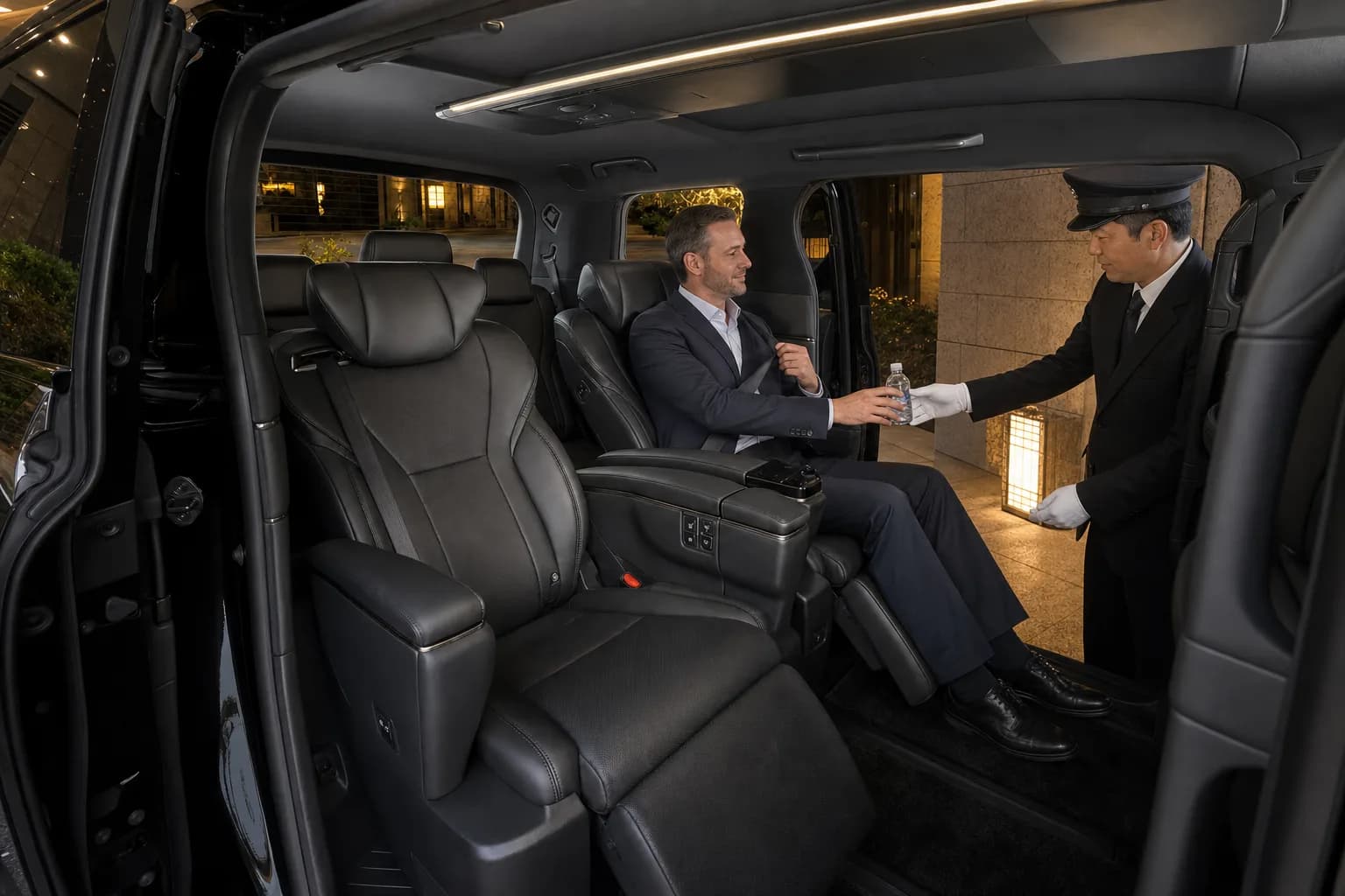 Toyota Alphard 40 시리즈 (7인승 기준) 차내 서비스