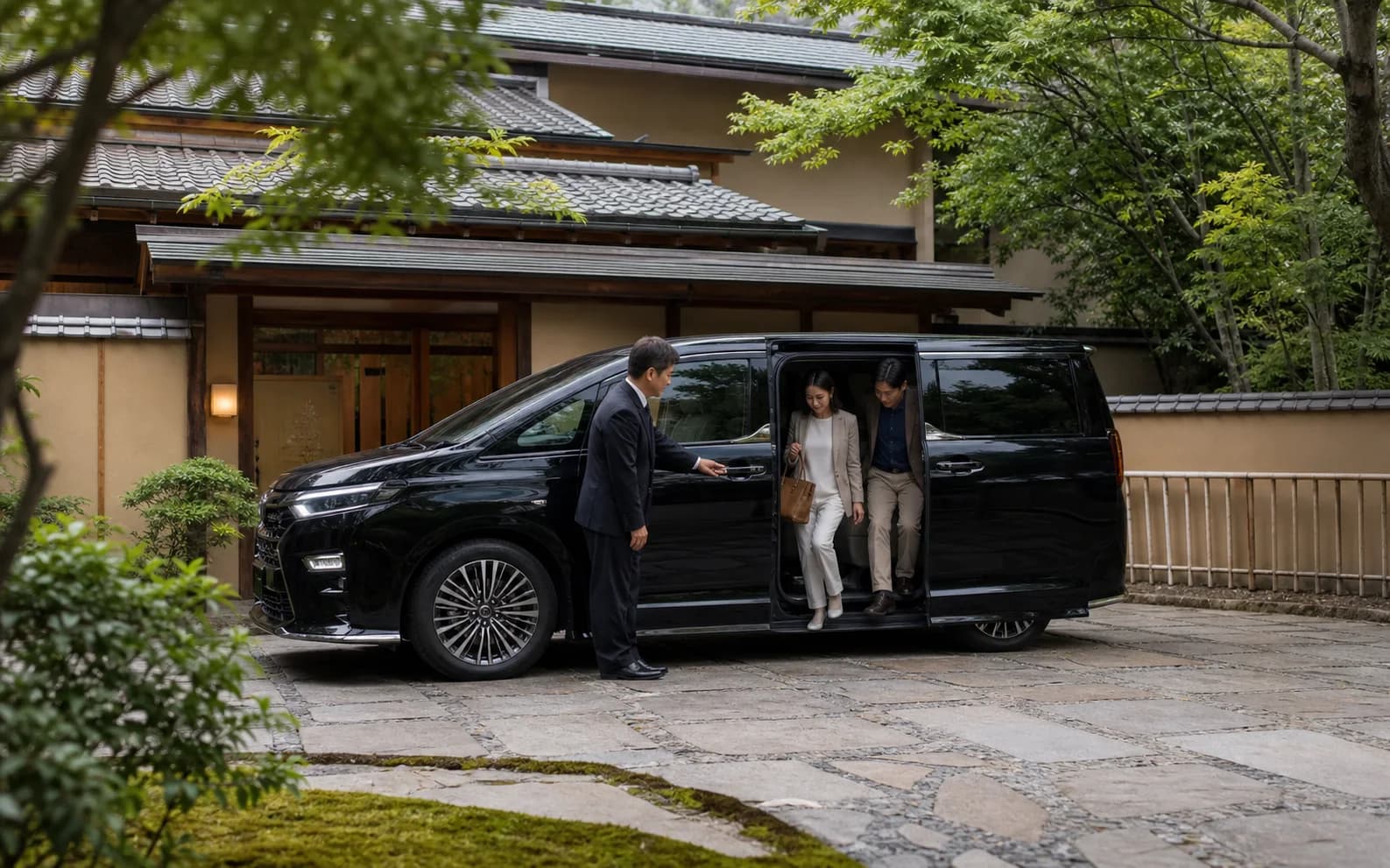 Keep the time for your journey, not for transfers. — GM LIMO service scene