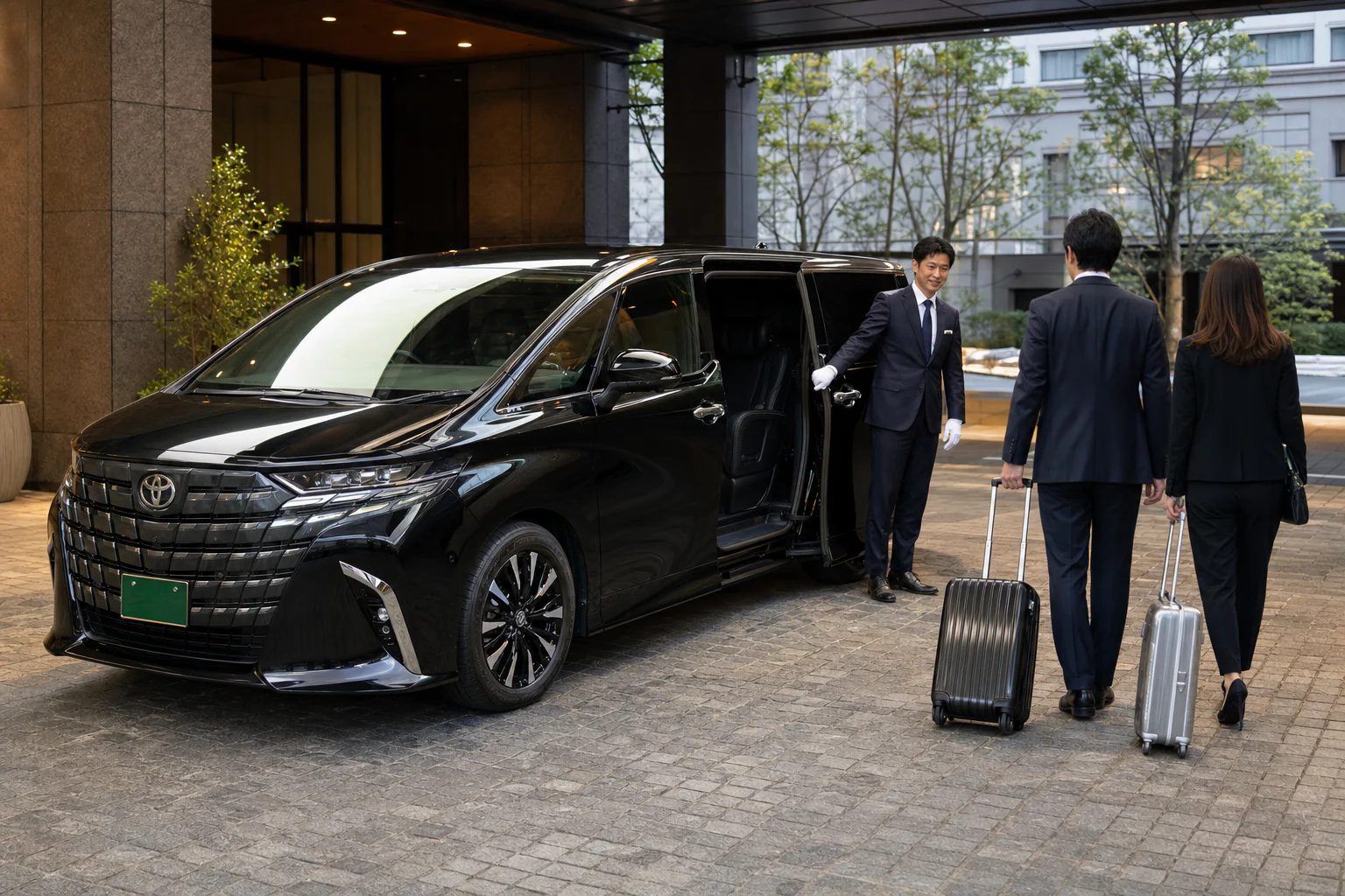 VIP送迎は、車格だけではなく、迎え方の設計まで。