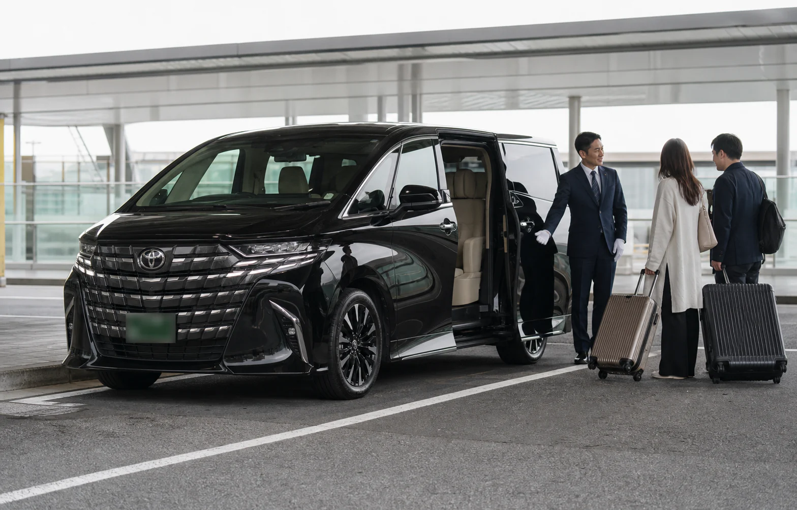 GM LIMO pickup service at Narita International Airport